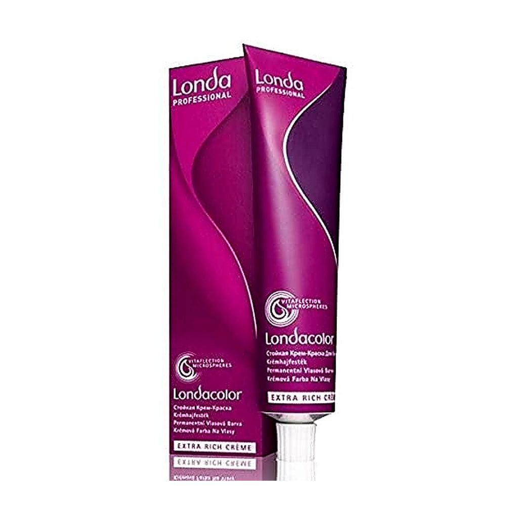 Permanente Cremehaarfarbe 4/4 Mittelbraun Kupfer 60 ml