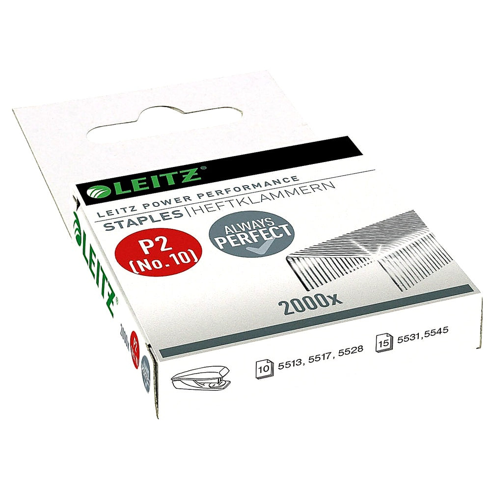 Leitz 55771000 Heftklammer P2 No. 10 2000 Stück