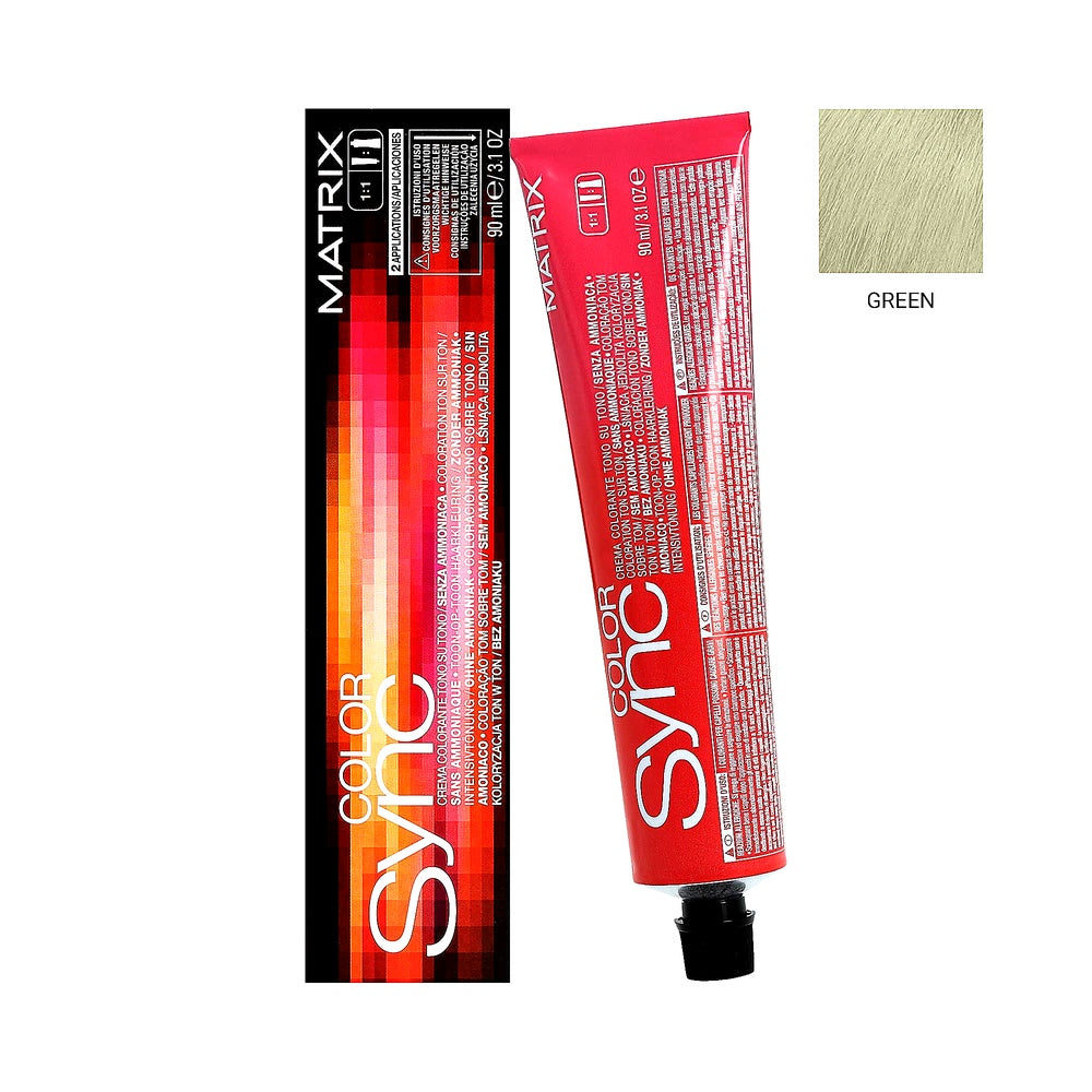 Matrix Color Sync Aqualrelle Blau Creme Haarfarbe