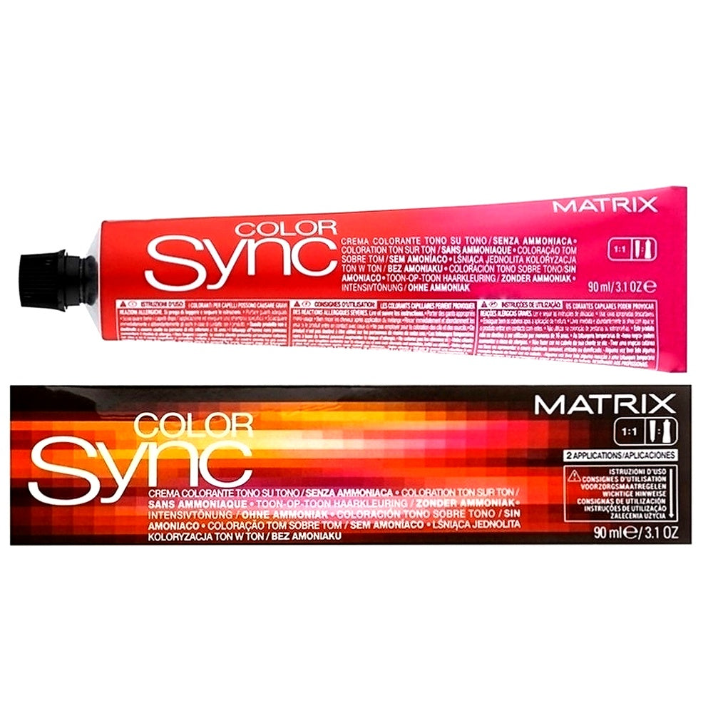 Matrix Color Sync Aqualrelle Blau Creme Haarfarbe