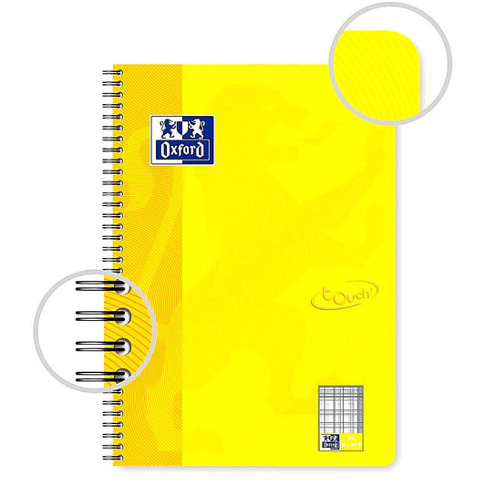 Collegeblock Touch B5 80 Blatt 90g/qm Lineatur 28 farbig sortiert