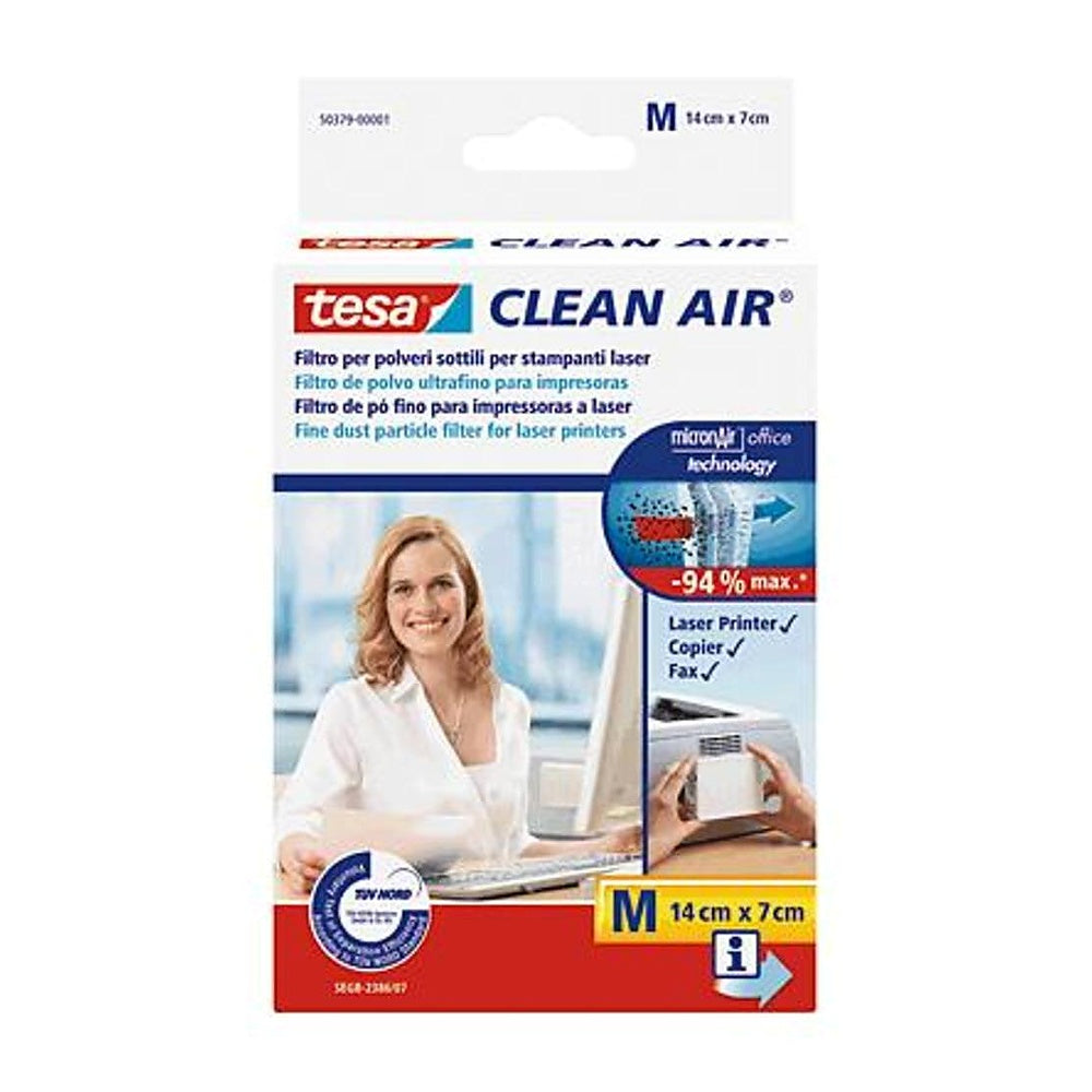 Tesa Clean Air Feinstaubfilter für Laserdrucker