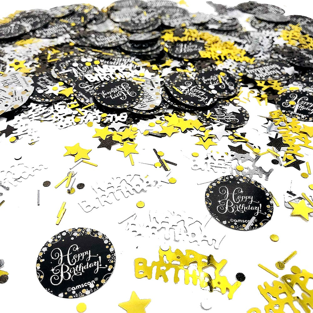 Gold Celebration Swirl Decorations