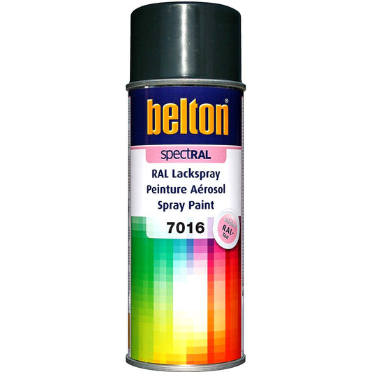 belton spectRAL Lackspray RAL 7016 anthrazitgrau glänzend 400 ml