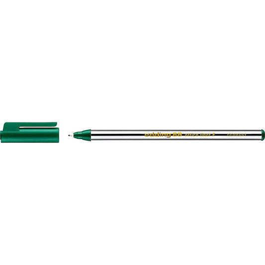 Edding 88 Fineliner Rundspitze 0,6 mm, 10 Stifte, präzises Schreiben