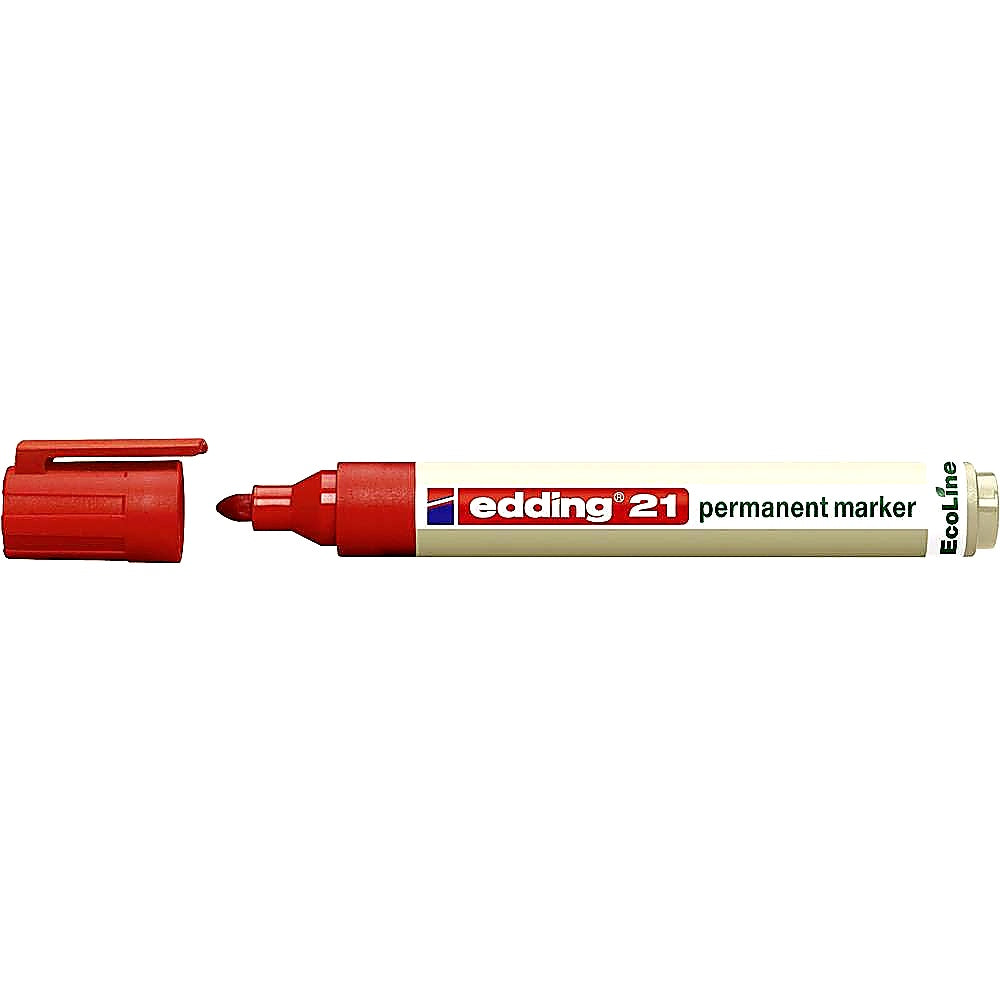 Edding 28 EcoLine Whiteboardmarker schwarz, Rundspitze 1,5–3mm, Boardmarker