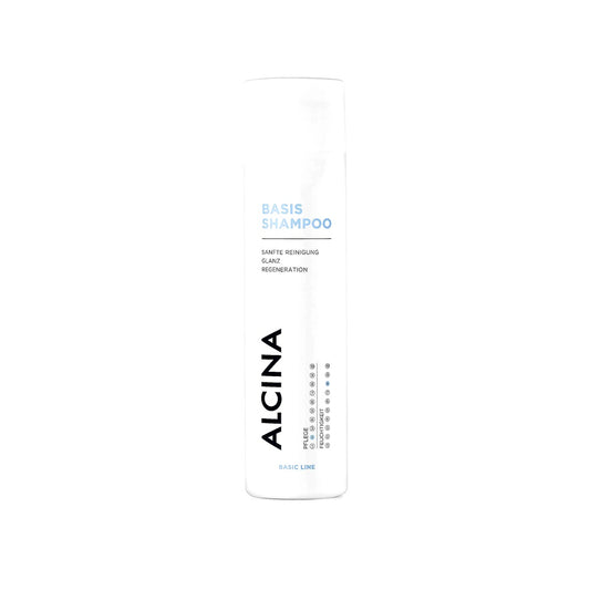 ALCINA Basis-Shampo - 1 x 250ml - Mild-cremiges Shampoo gepflegtes glänzendes
