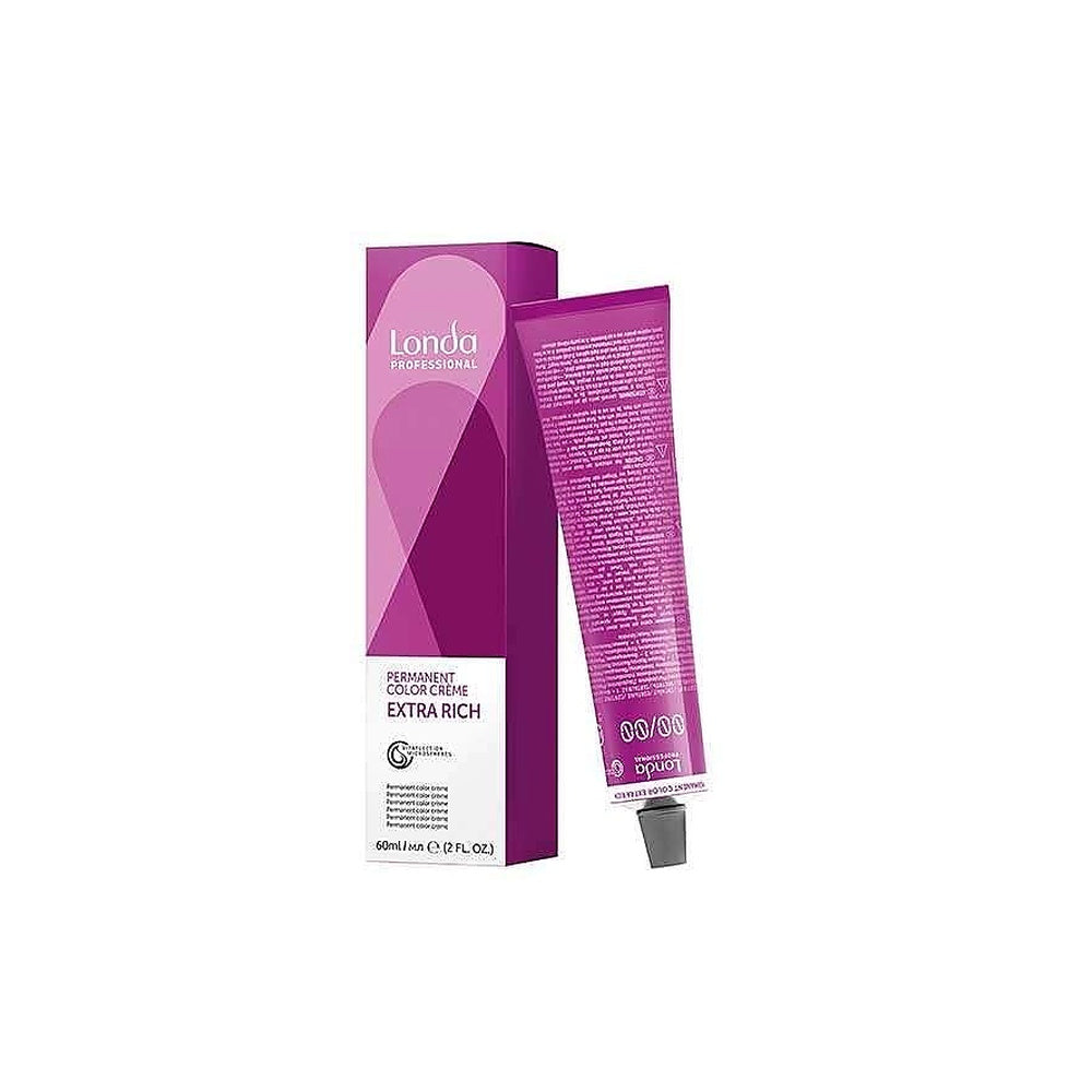 Permanente Cremehaarfarbe 4/4 Mittelbraun Kupfer 60 ml