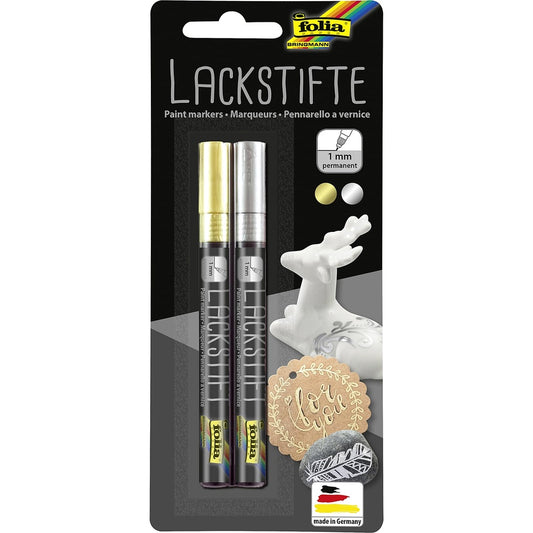 folia Lackstifte 2er Set 1 mm