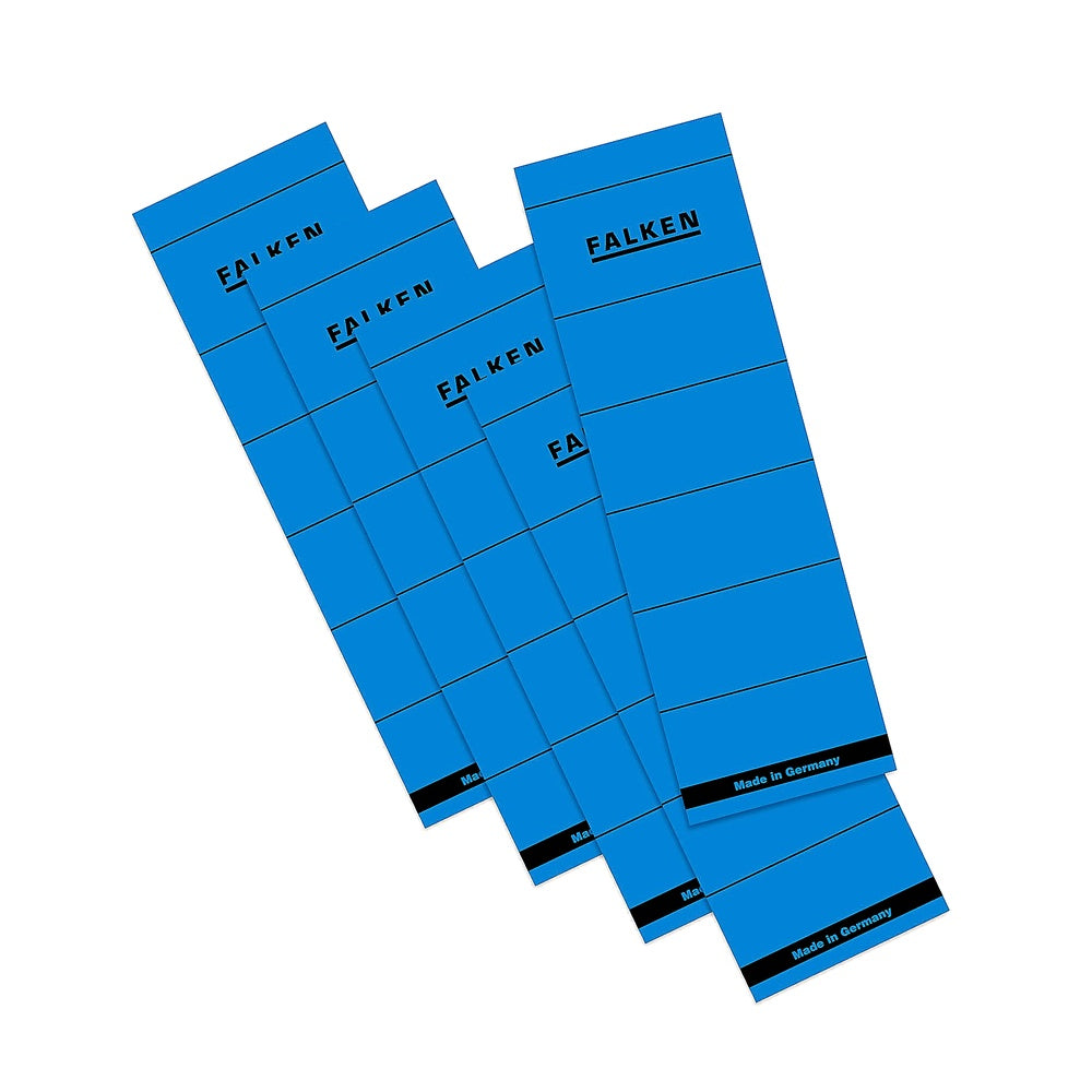Falken 10er Pack Ordner-Rückenschild selbstklebend 8 cm breit
