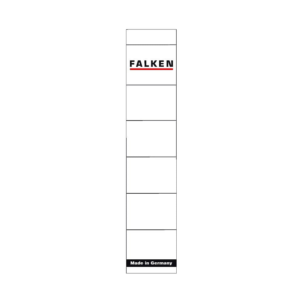Falken 10er Pack Ordner-Rückenschild selbstklebend 5 cm breit