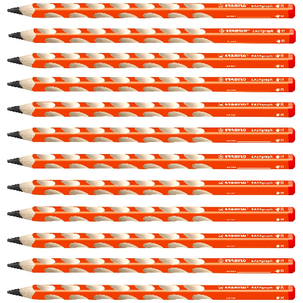 STABILO Ergonomischer Dreikant Bleistift EASYgraph 12er Pack