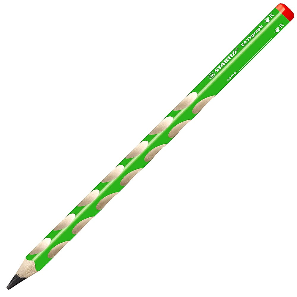 STABILO Bleistift Dreikant EASYgraph Rechtshänder Einzelstift ergonomisch