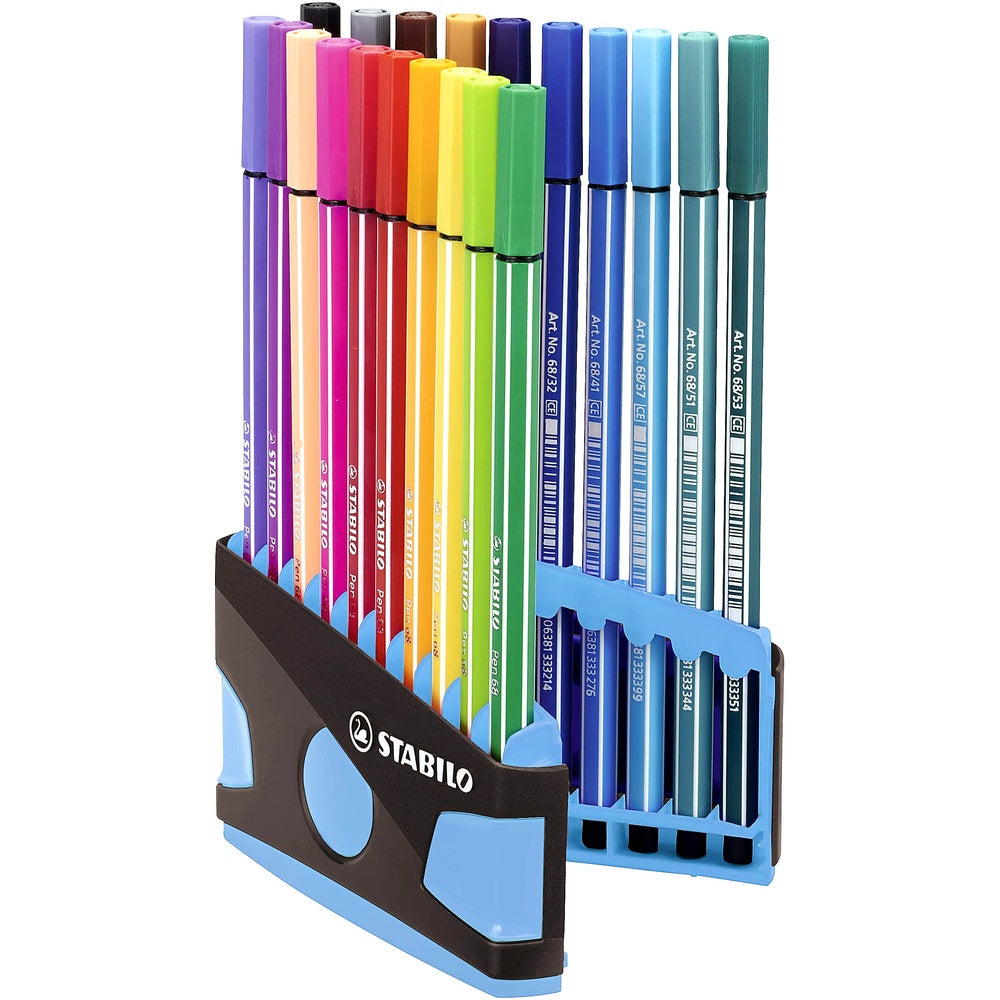 STABILO - Premium-Filzstift - Pen 68 ColorParade - 20er Tischset