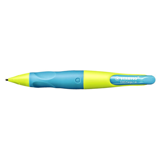 STABILO EASYergo 1.4 Druckbleistift neonlimonengrün aquamarin Einzelstift inkl