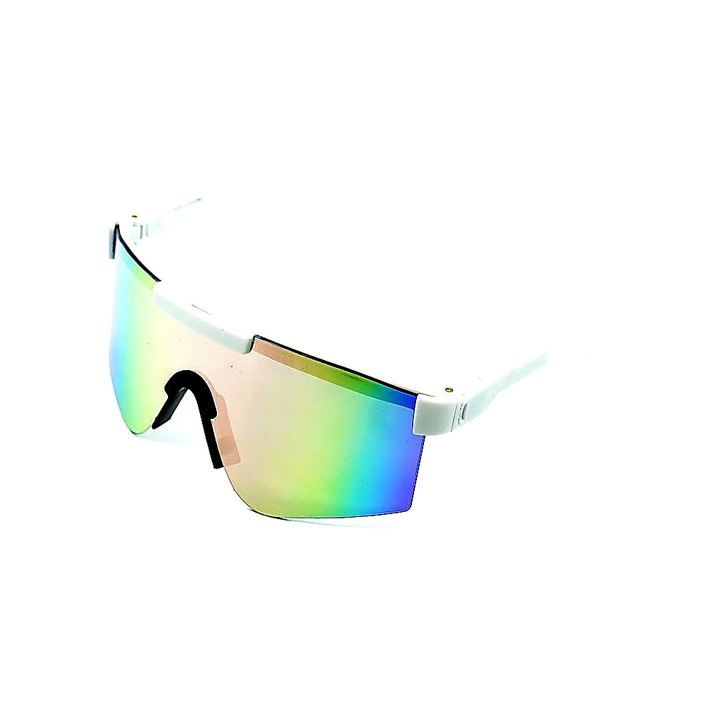 Schnelle Brille Sonnenbrille Festival Sport Verspiegelt Rave Techno C1