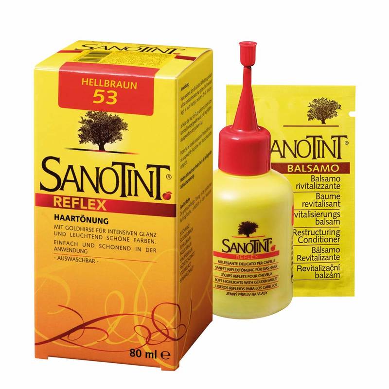 Sanotint Reflex Tönung natürliche Haarfarbe sanfte Pflege
