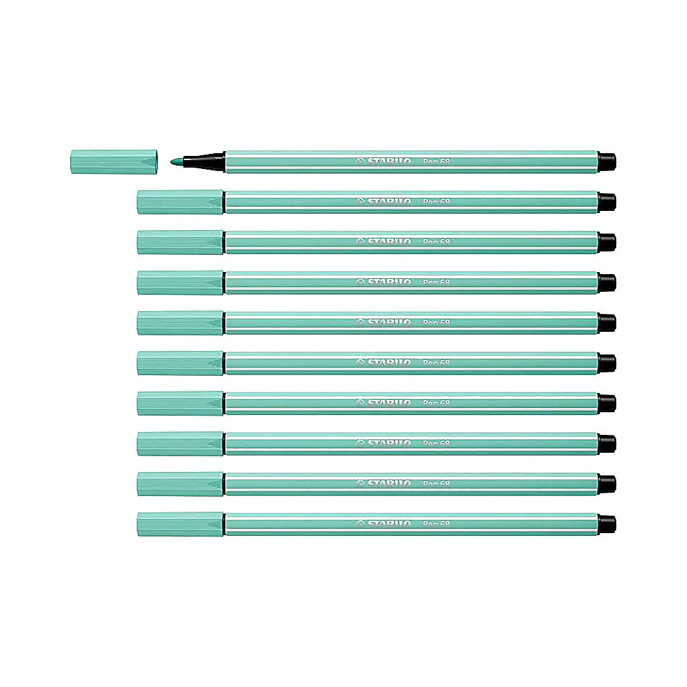 STABILO Filzstift Pen 68 10er Set verschiedene Farben