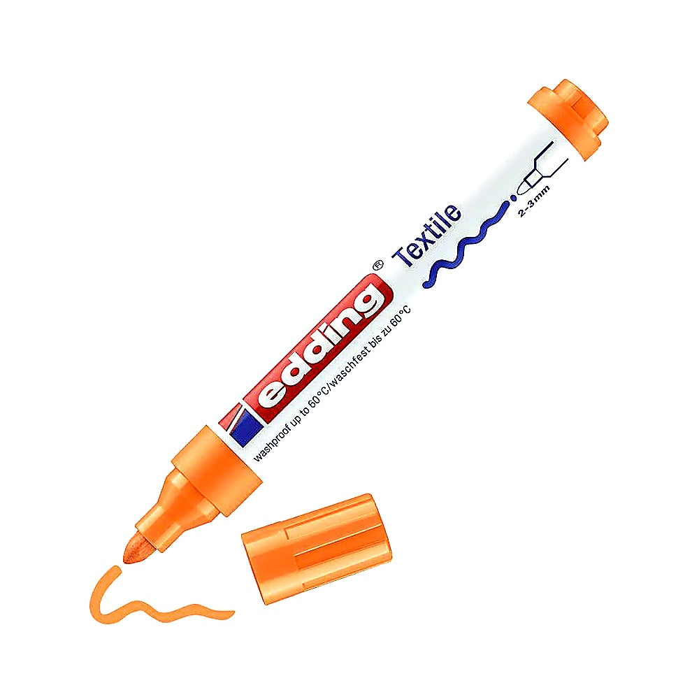 Edding 4500 Textilmarker, Stoffmarker, waschfest, Textilien bemalen