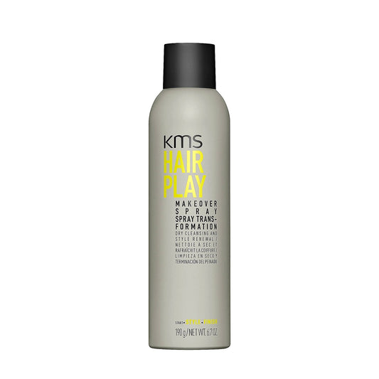 KMS Hairplay Makeover Spray 250ml Trockenshampoo Textur und Frische