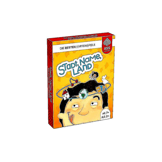 ASS Altenburger 22509585 Stadt Name Land Kartenspiel ab 7 Jahren, blau