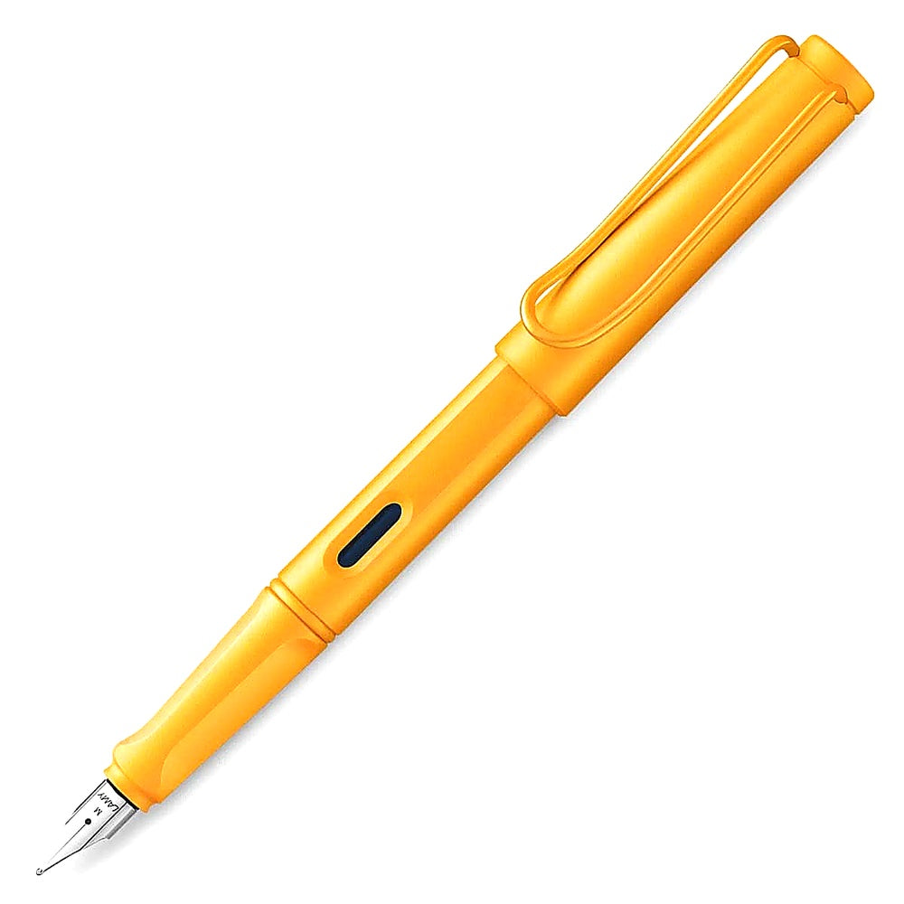 LAMY Safari Füller Feder M Füllhalter Klassiker für Schule und Alltag mit ergonomischer Griffzone