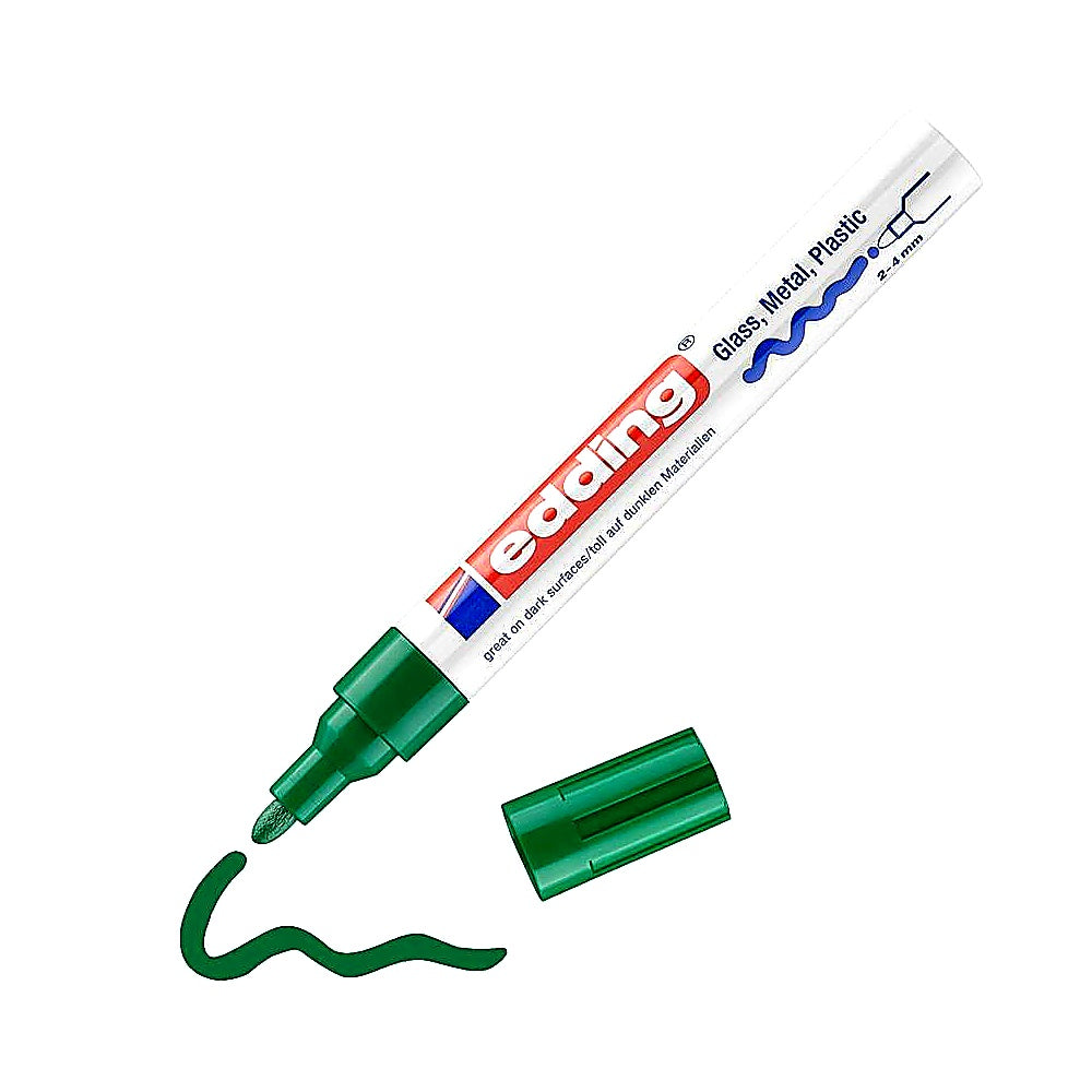 Edding 750 Lackmarker, mittlere Spitze 2–4 mm, deckend, für viele Materialien