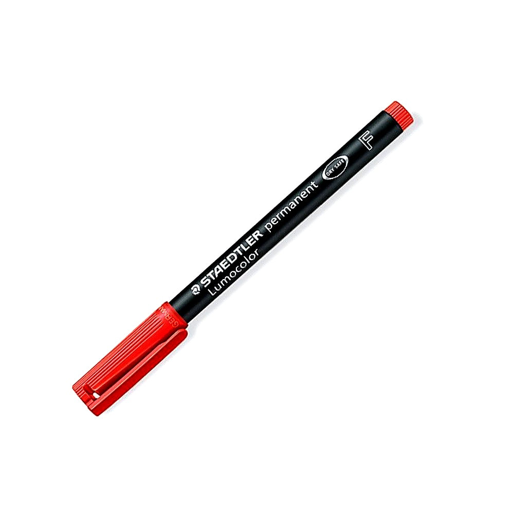 Staedtler Lumocolor Folienstift permanent F CD Marker wasserfest