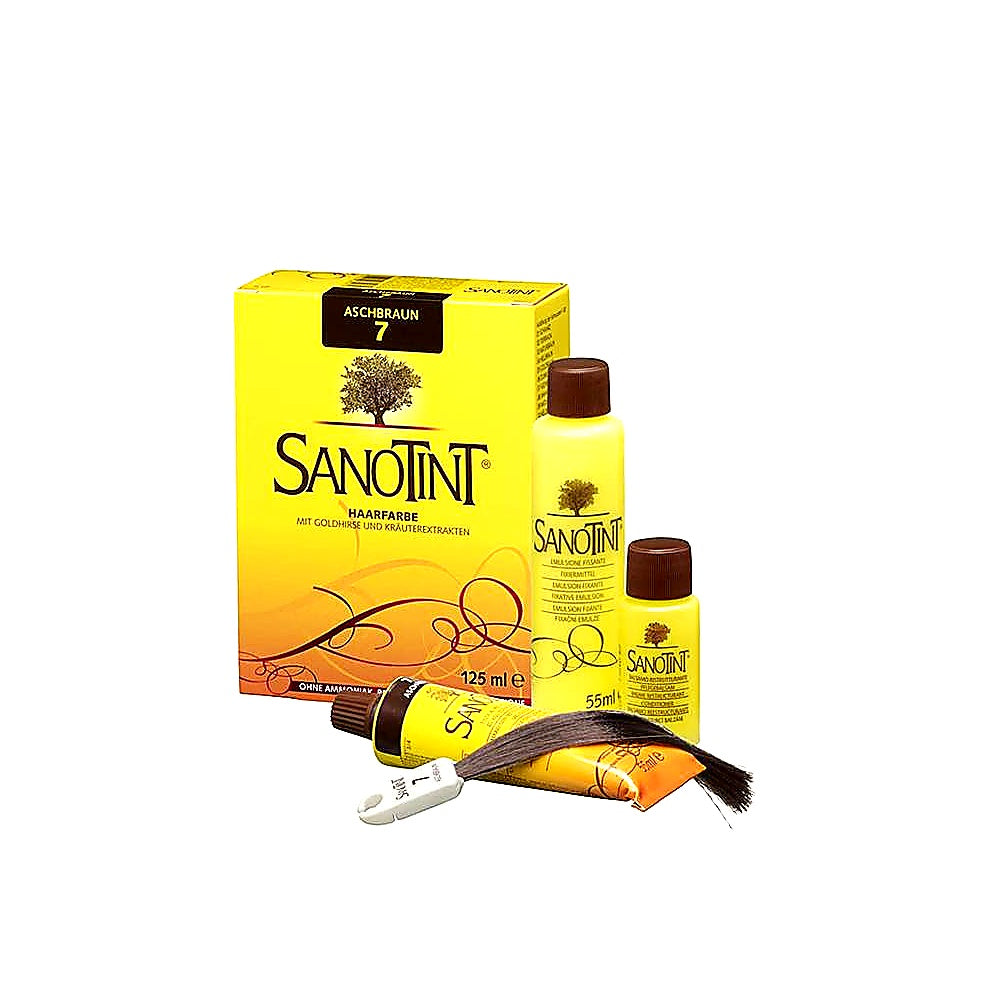 Sanotint Haarfarbe permanente Haarcoloration schonende Formel
