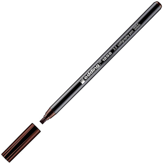 Edding 1255 Kalligrafiestift 3,5mm, Fasermaler Hand-Lettering, Karten, Journals