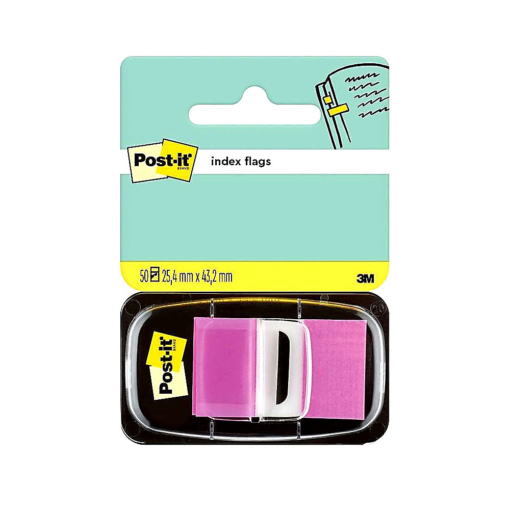 Post-it Haftstreifen Violett 50 Stück 25.4x43.2mm Markieren Organisieren Notizen