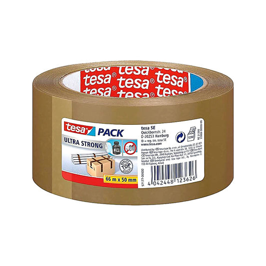 Tesa Paper Ultra Strong ecoLogo 25m x 50mm umweltfreundliches Papierklebeband