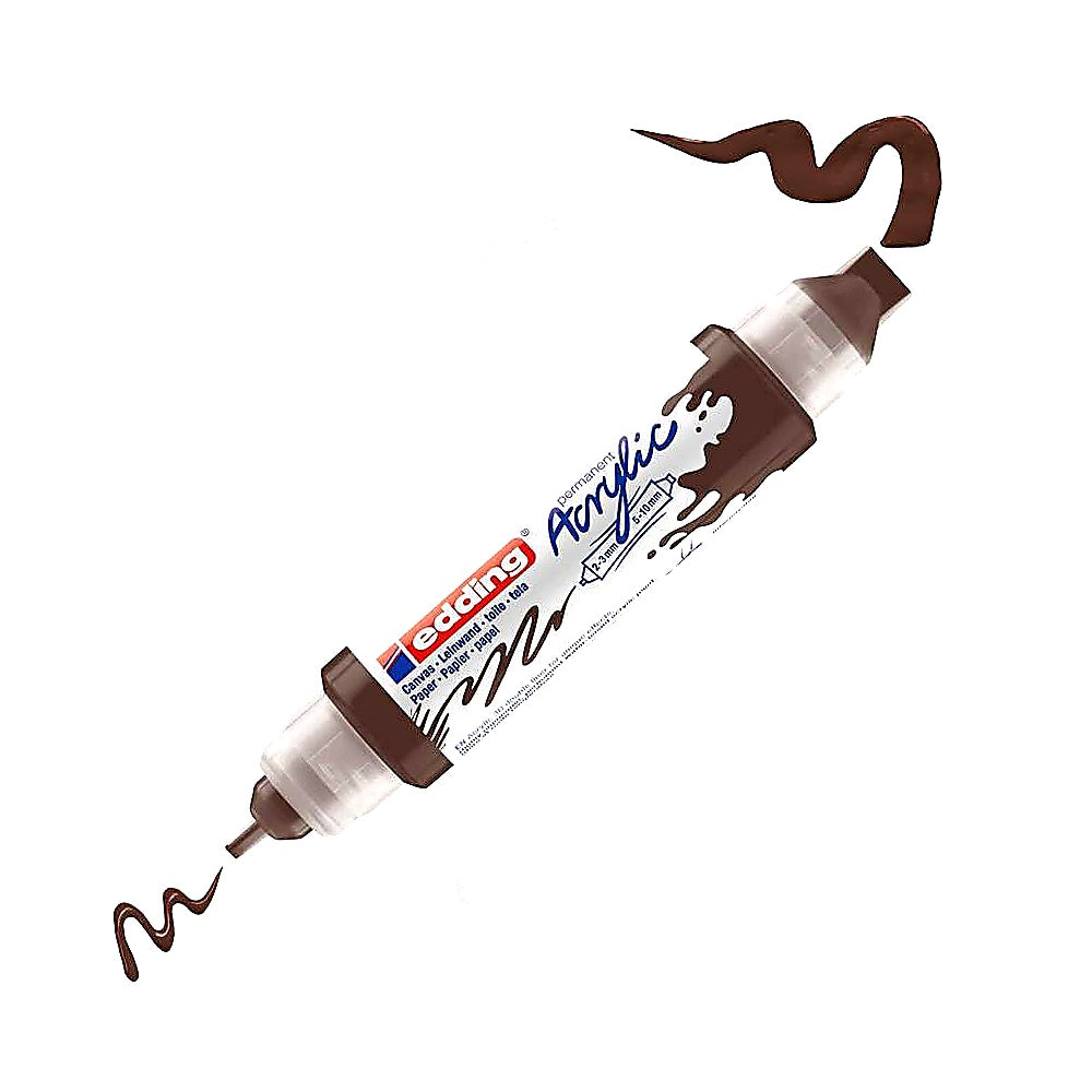 Edding 5400 Acryl 3D Double Liner, Doppelspitze, wasserfest, Kreativ