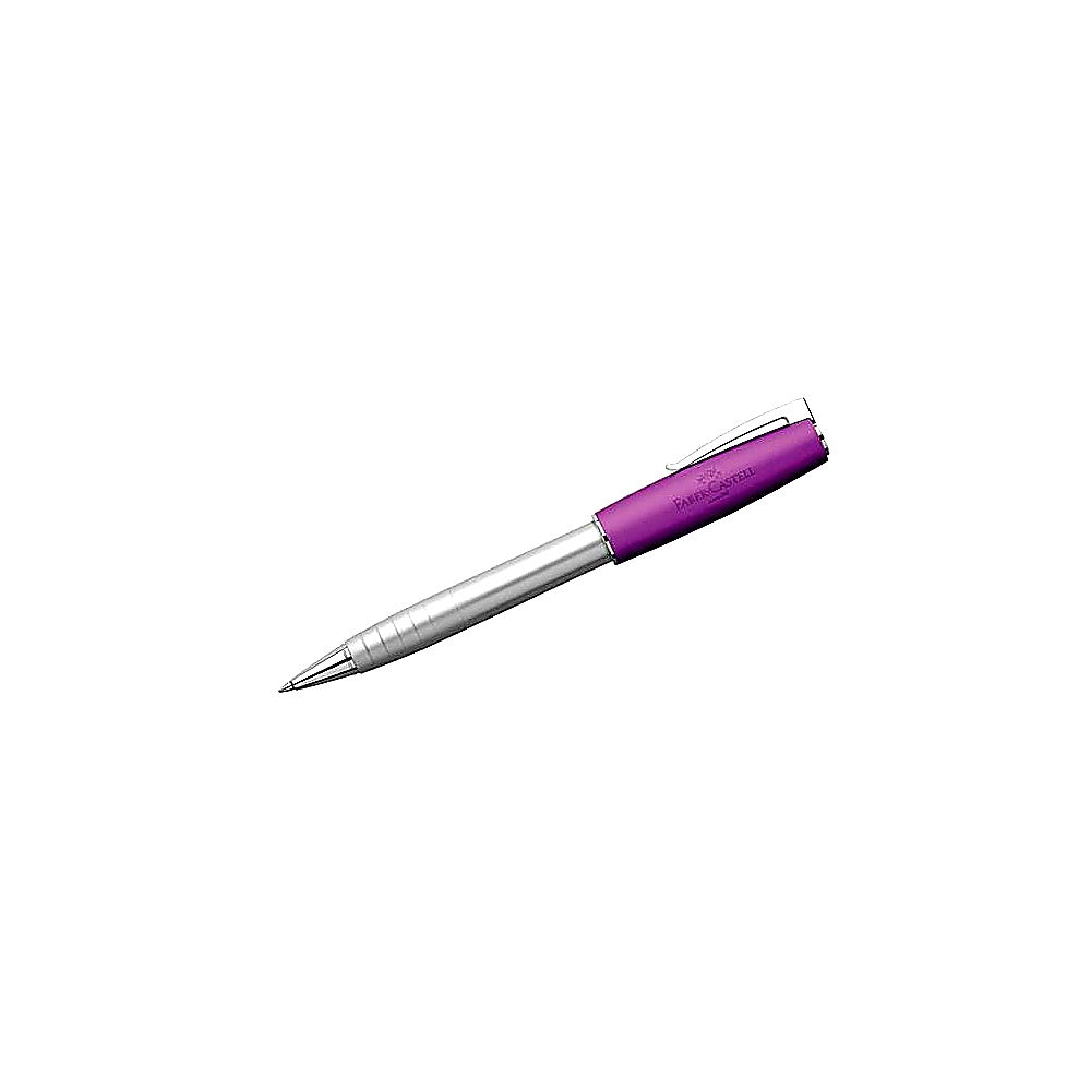Faber Castell Tintenroller Loom Metallic B, Metall Tintenroller blau