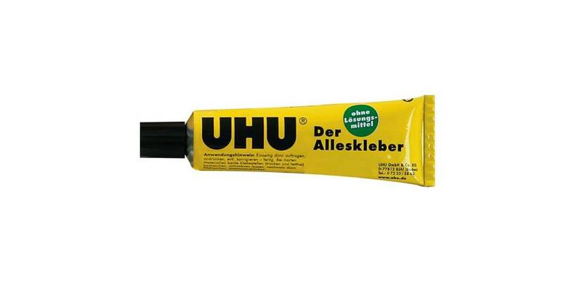 UHU Alleskleber Ohne Lösungsmittel 35g lösungsmittelfreier Kleber Büro Schule