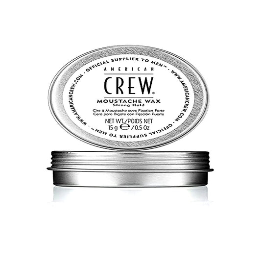 American Crew Moustache Wax 15g, Bartwachs starker Halt, Pflege Männer