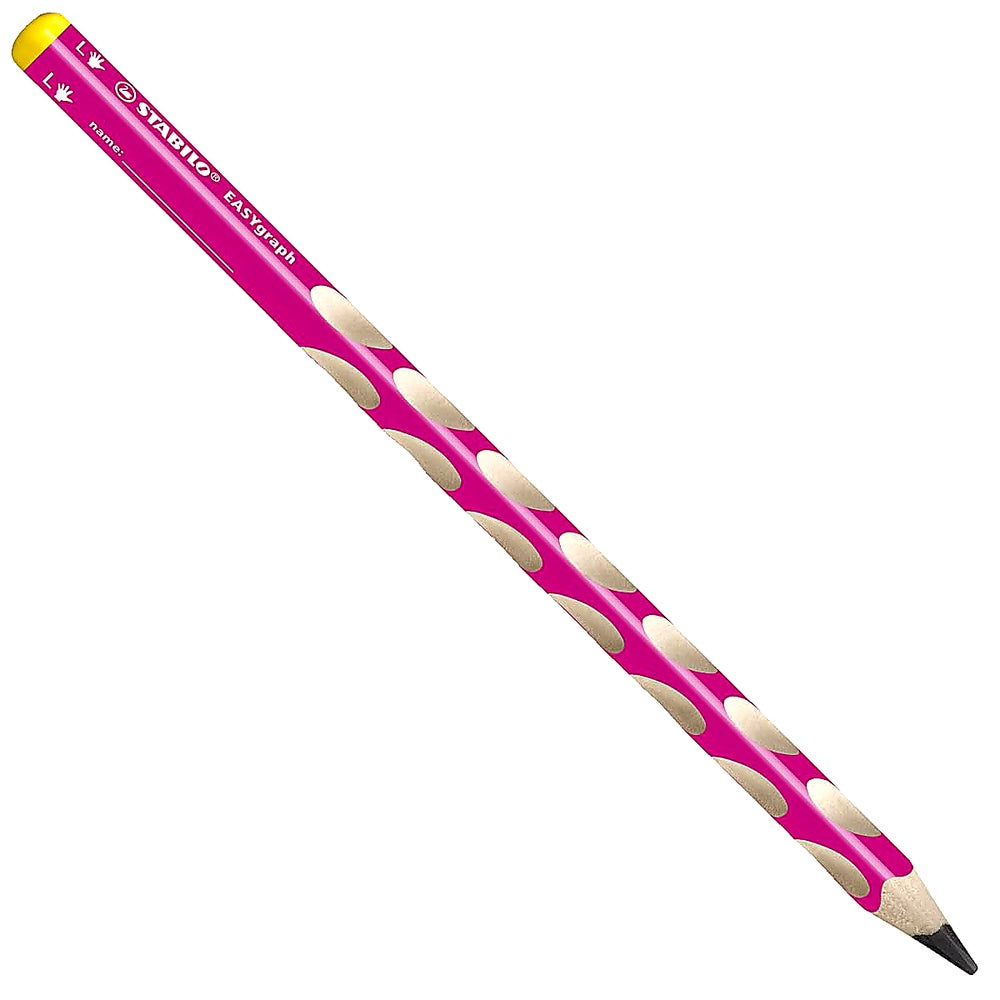 STABILO Bleistift Dreikant EASYgraph Linkshänder Einzelstift ergonomisch
