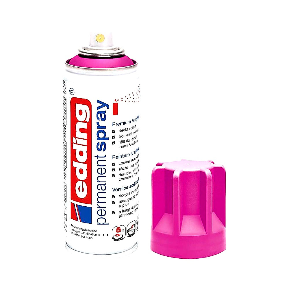 Edding 5200 Permanent Spray 200 ml, viele Oberflächen, langlebig