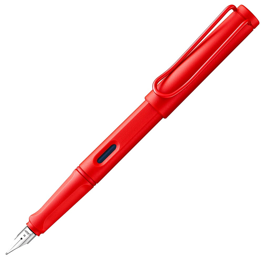 LAMY Safari Füller Feder M Füllhalter Klassiker für Schule und Alltag mit ergonomischer Griffzone