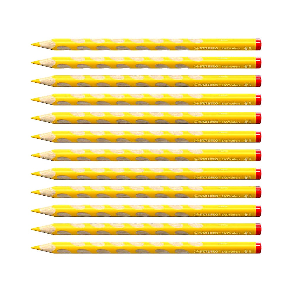 STABILO Buntstift Rechtshänder EASYcolors 12er Set