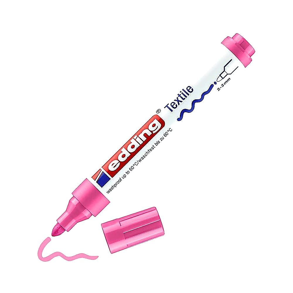 Edding 4500 Textilmarker, Stoffmarker, waschfest, Textilien bemalen