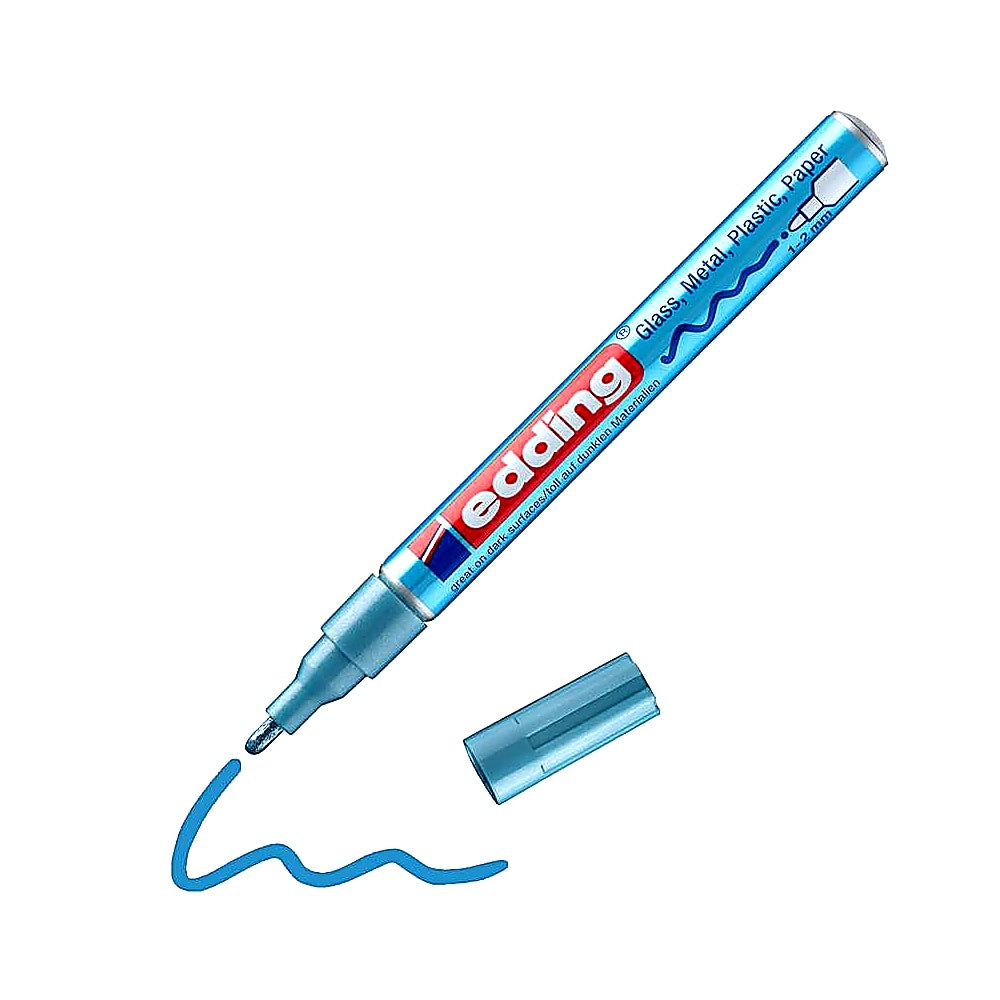 Edding 751 CR Paintmarker deckend, kreative Anwendungen