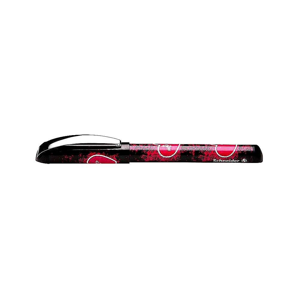 Schneider Füller Glam Pink Heart M schwarz stylisch für Schüler