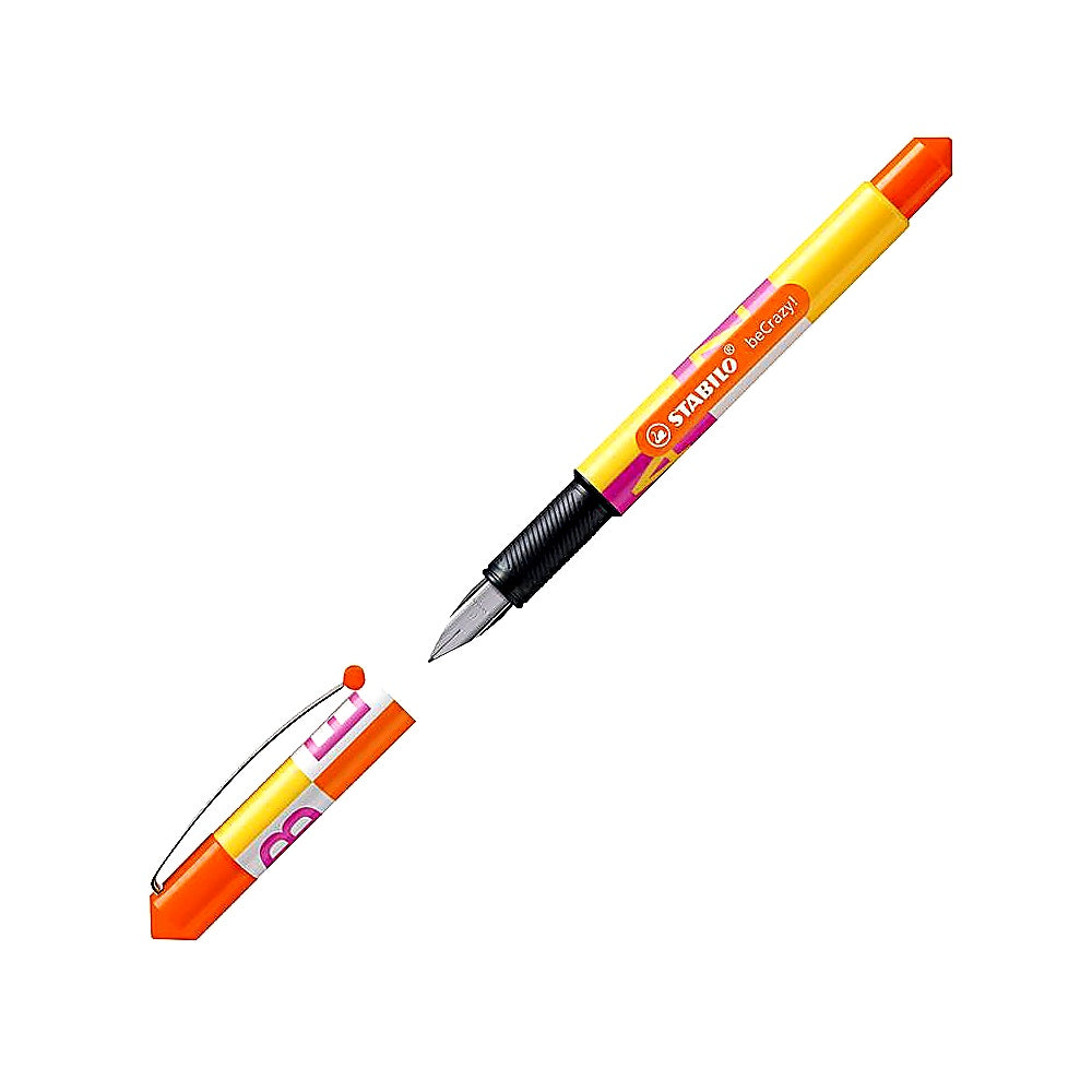 STABILO beCrazy TYPE Füller inkl Patrone modernes Design