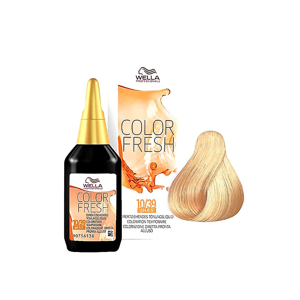 Wella Color Fresh 75ml Farbauffrischung Tönung glänzendes gepflegtes Haar