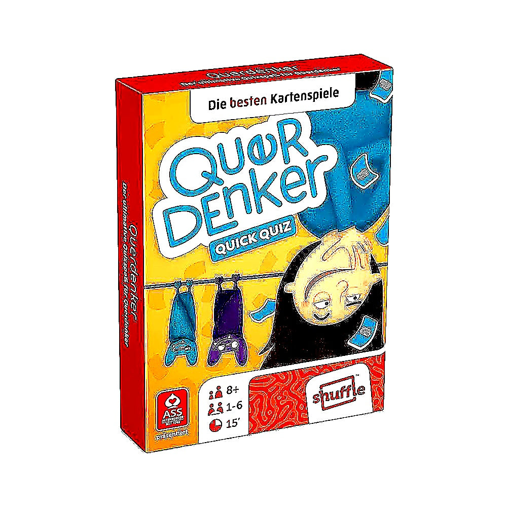 ASS 22509588 Quick Quiz Querdenker, Quizspiel, Denkspiel