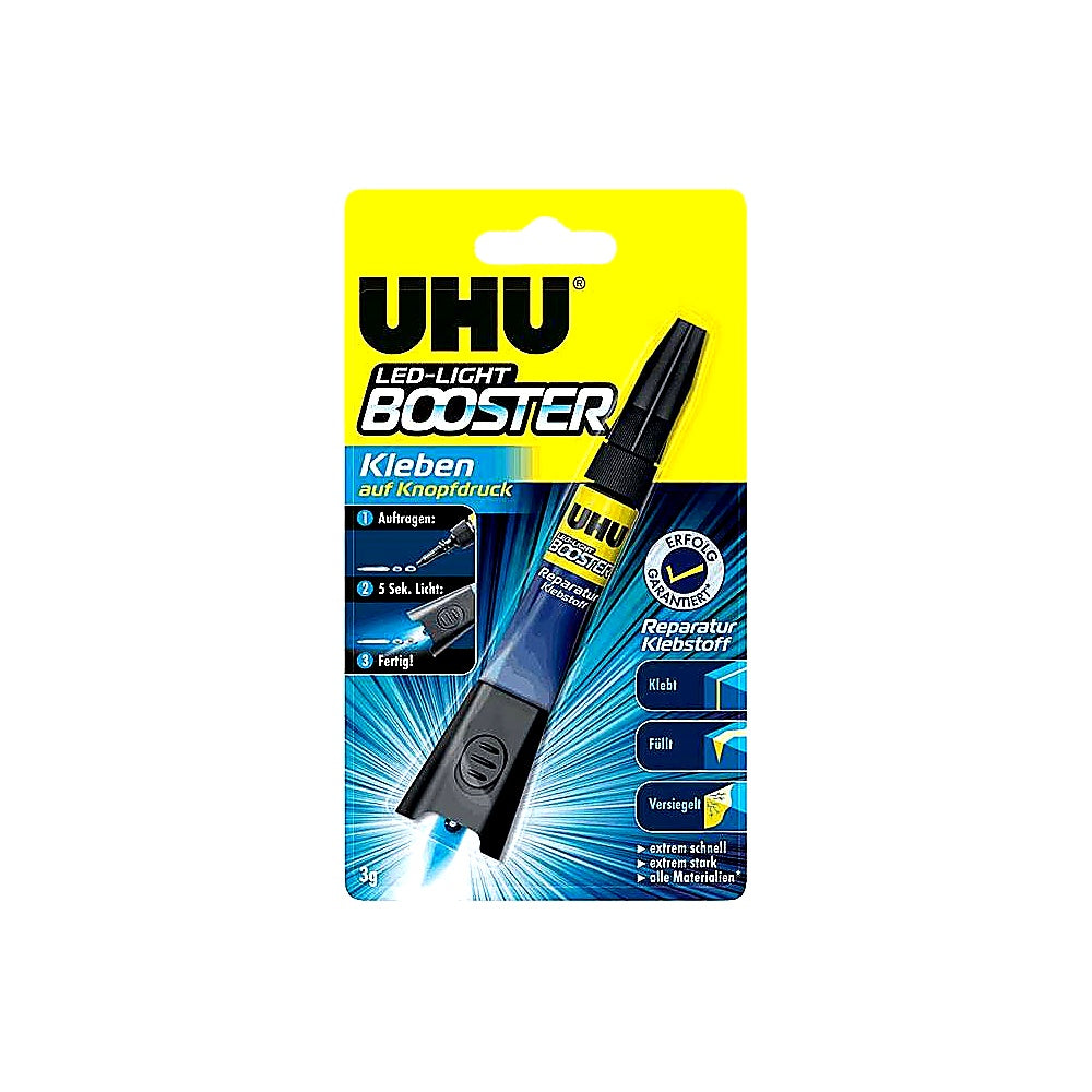 UHU LED Light Booster 3g Kleber mit LED Licht