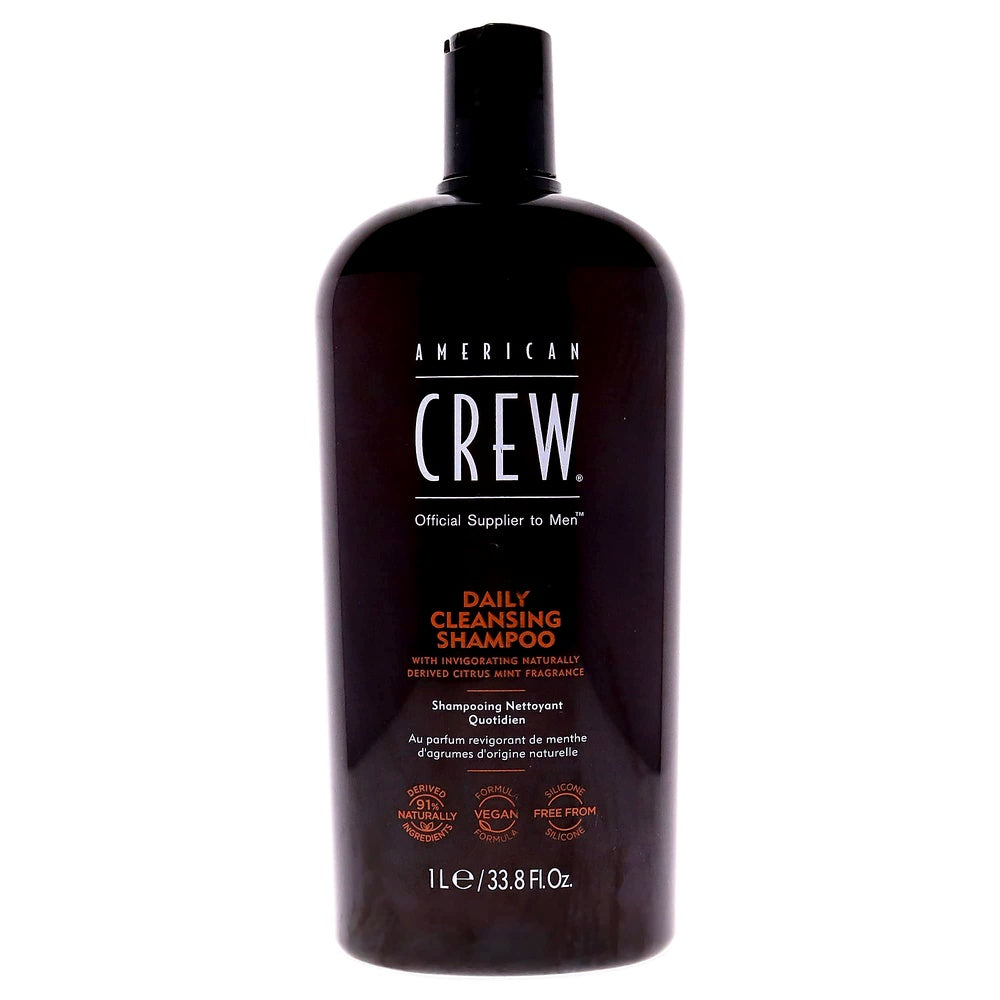 American Crew Daily Shampoo 1000ml, Haarshampoo große Flasche Männerpflege