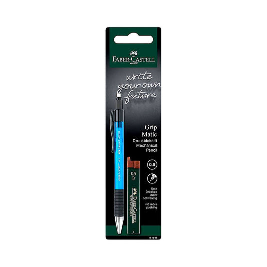 Faber Castell Druckbleistift Grip Matic inkl. 12 Minen, Schreibset