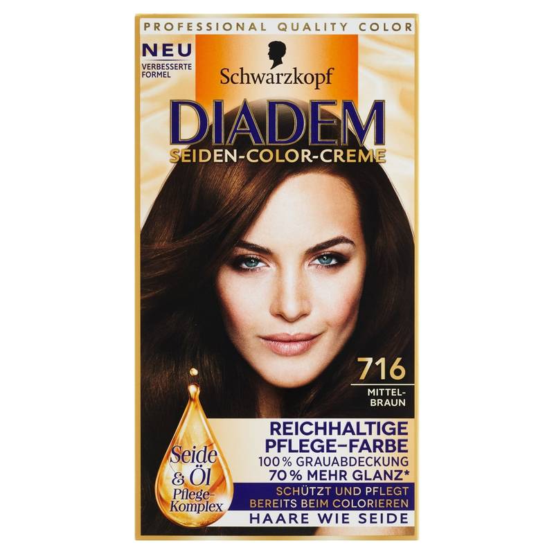Schwarzkopf Diadem Coloration Stufe 3 142ml dauerhafte Haarfarbe